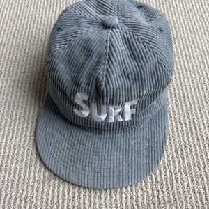Surf Corduroy Weld cotton blue Strapback Baseball Hat Cap Adjustable